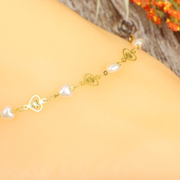 "Dainty Anklet for Women – Elegant Everyday Jewelry & Perfect Gift | MLCRC1202 - Picture 8 of 10